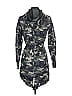 Charlotte Russe Gray Trenchcoat Size XS - photo 2