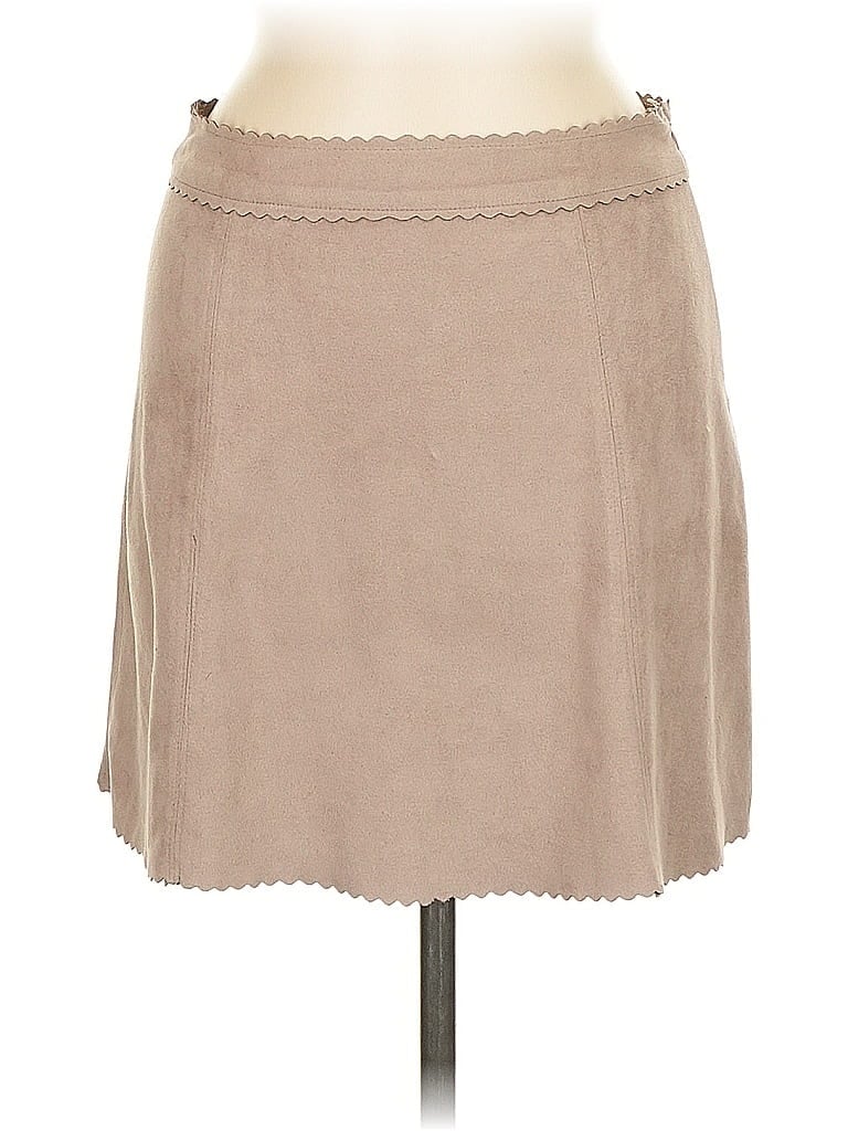 Pre-owned Altar'd State Casual Skirt In Brown