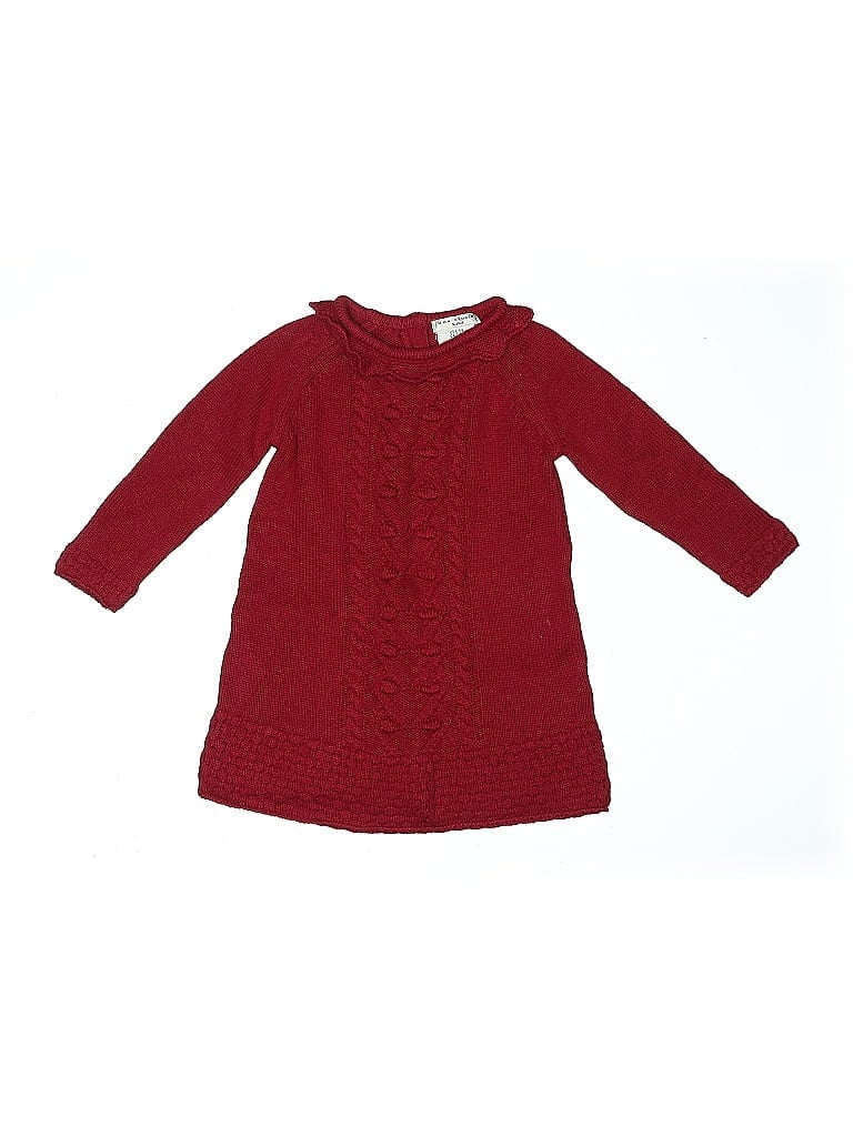 Pre-owned Max Studio Babies' Dress In Burgundy