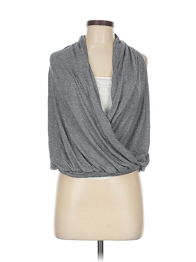 Pre-owned Amour Vert Kimono In Gray