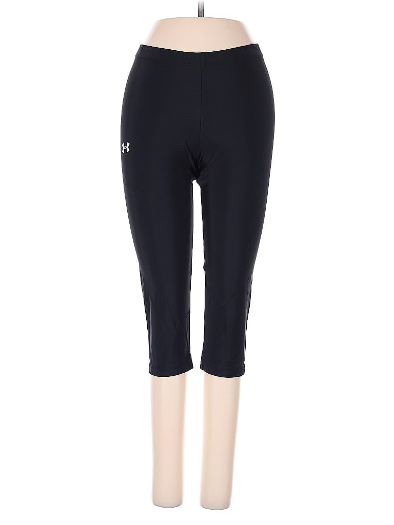Pre-owned Under Armour Active Pants In Black