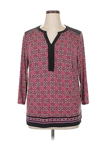 DressBarn 3/4 Sleeve T-Shirt (view 1)