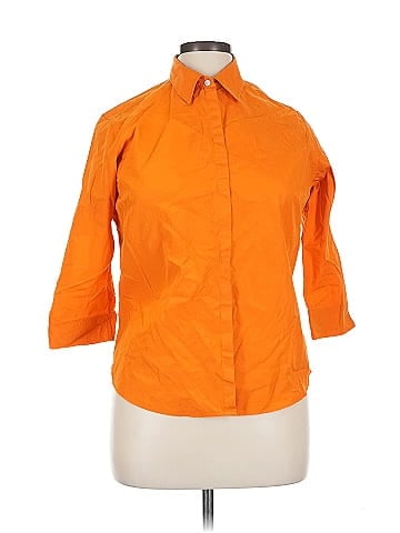 Faconnable 3/4 Sleeve Button-Down Shirt (view 1)