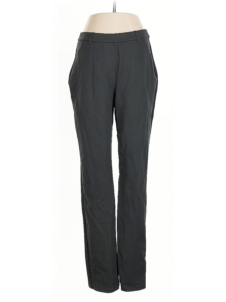 Pre-owned Susan Graver Dress Pants In Gray