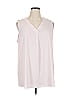 Liz Claiborne Career Pink Sleeveless Blouse Size 1X - photo 1