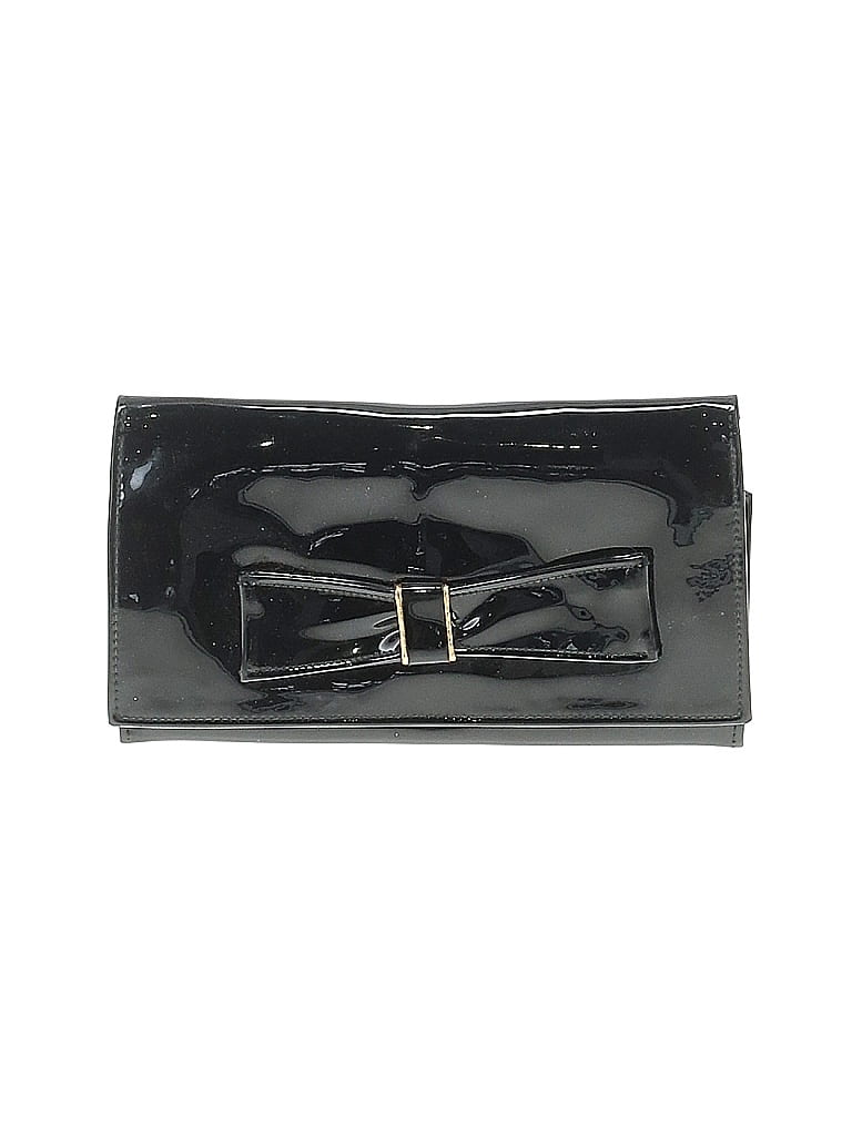 Pre-owned Unbranded Leather Wallet In Black