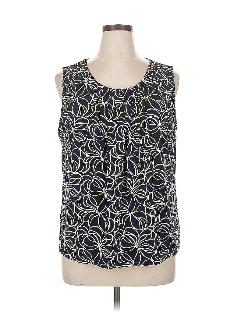 Jones Studio Blue Sleeveless Blouse Size 1X - photo 1