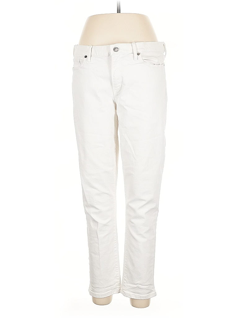 Pre-owned Banana Republic Jeans In White