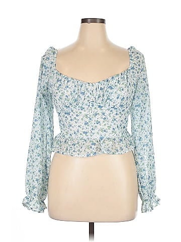 Blu Pepper 3/4 Sleeve Blouse (view 1)