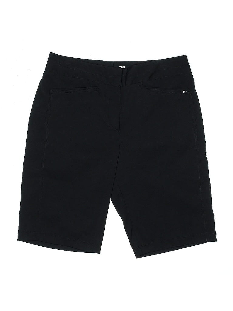 Pre-owned Bp. Short Sleeve Top Black Crew Neck Tops