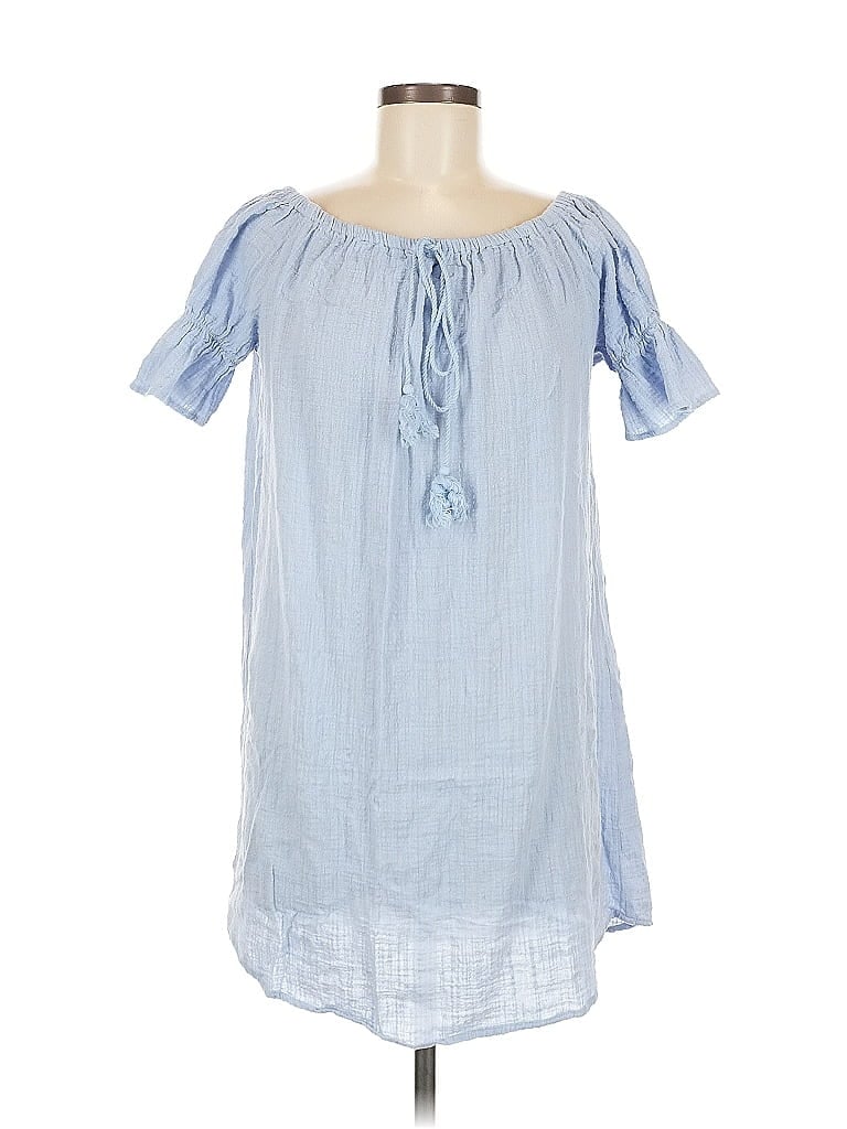Pre-owned Love J Casual Dress In Blue
