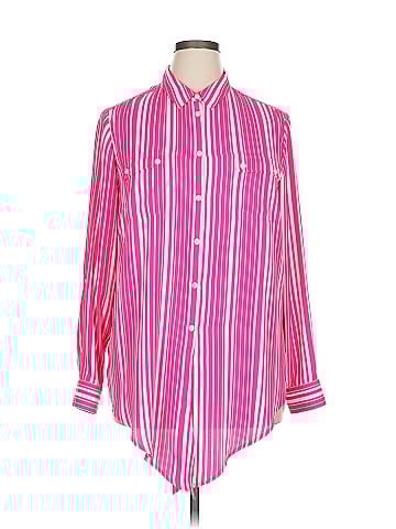 Jones New York Signature Long Sleeve Blouse (view 1)