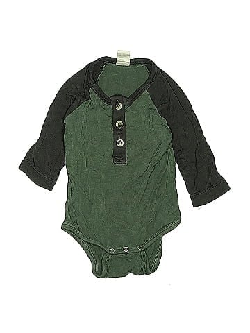 Kate Quinn Organics Long Sleeve Onesie (view 1)