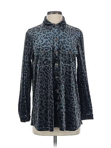 Ali Miles Long Sleeve Button-Down Shirt (view 1)