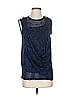 DKNY Blue Sleeveless Blouse Size XS - photo 1