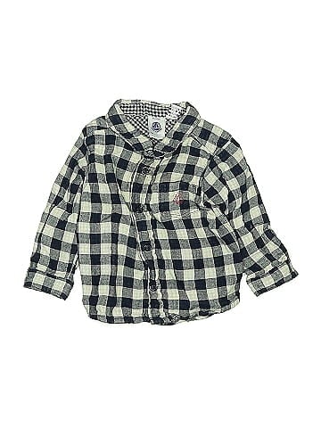 Petit Bateau Long Sleeve Button-Down Shirt (view 1)