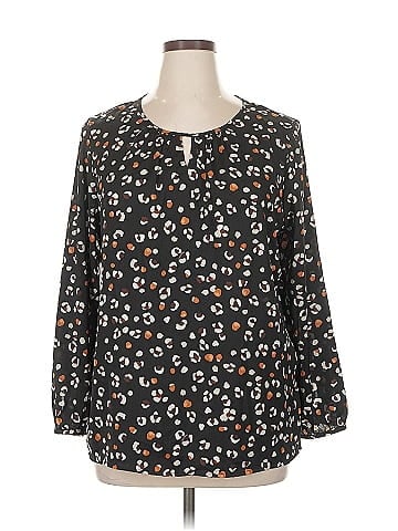 Croft & Barrow 3/4 Sleeve Blouse (view 1)