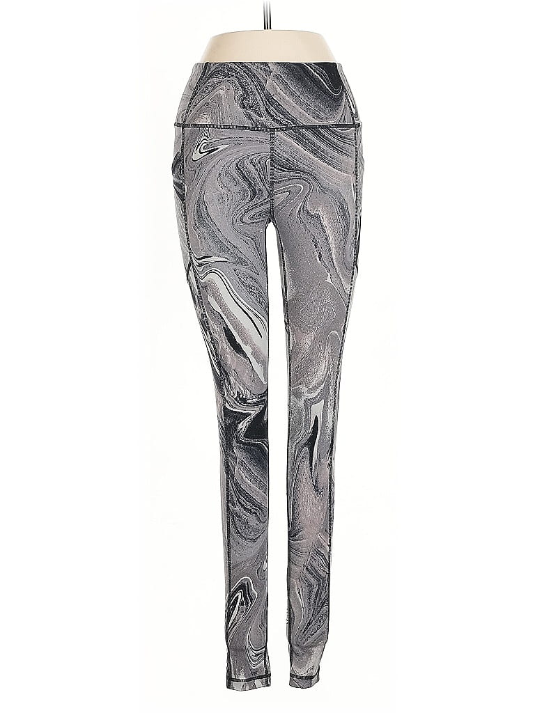 Victoria's Secret Graphic Silver Active Pants Size 2 - photo 1