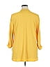 JM Collection Yellow 3/4 Sleeve Blouse Size XL - photo 2