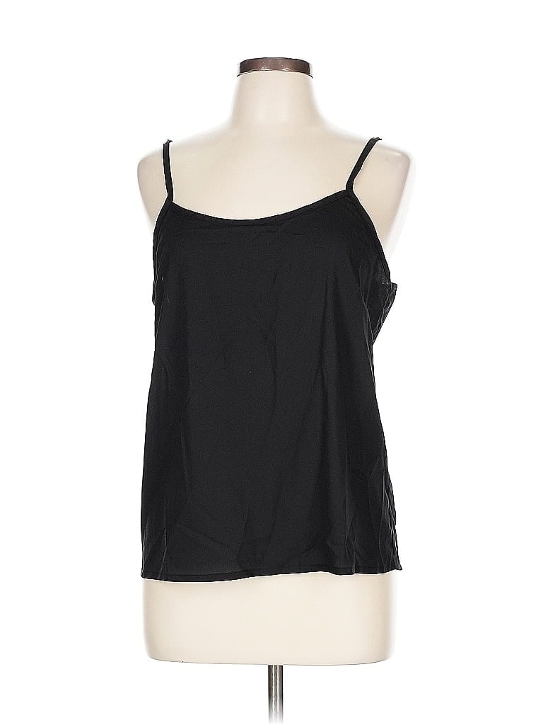 Gracia Black Sleeveless Top Size L - photo 1