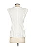 Ann Taylor White Sleeveless Blouse Size 0 - photo 2