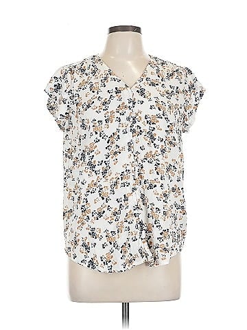 Liz Claiborne Short Sleeve Blouse (view 1)