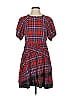 Tanya Taylor Plaid Red Casual Dress Size 4 - photo 1