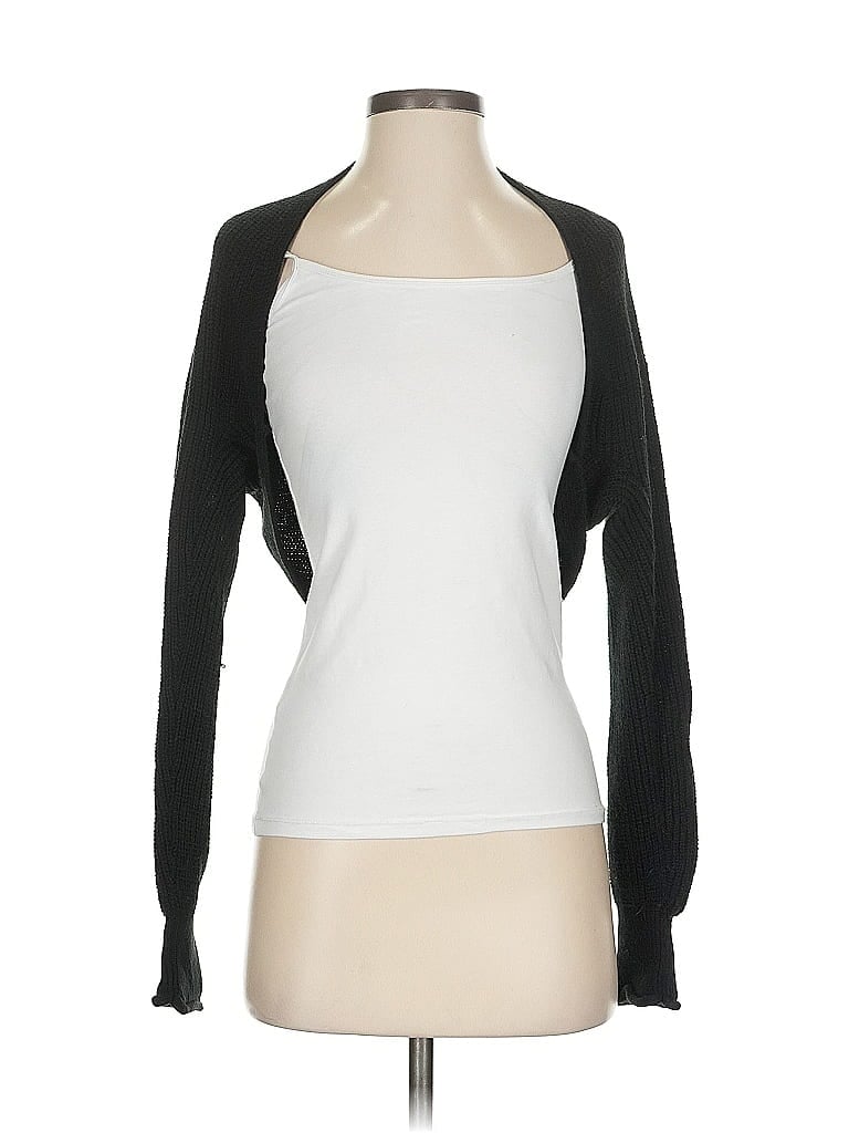 Pre-owned Shein Cardigan Sweater In Black