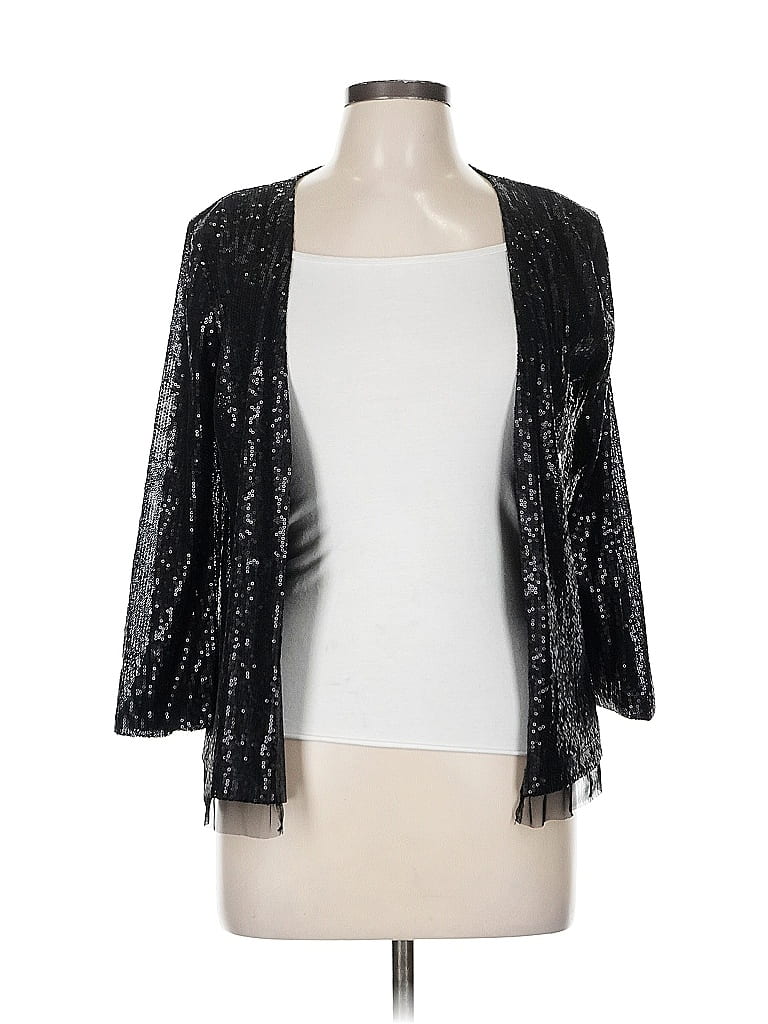 Click to view more detailed imagery on our partner's website Pre-owned Michael Stars Cardigan Sweater In Black