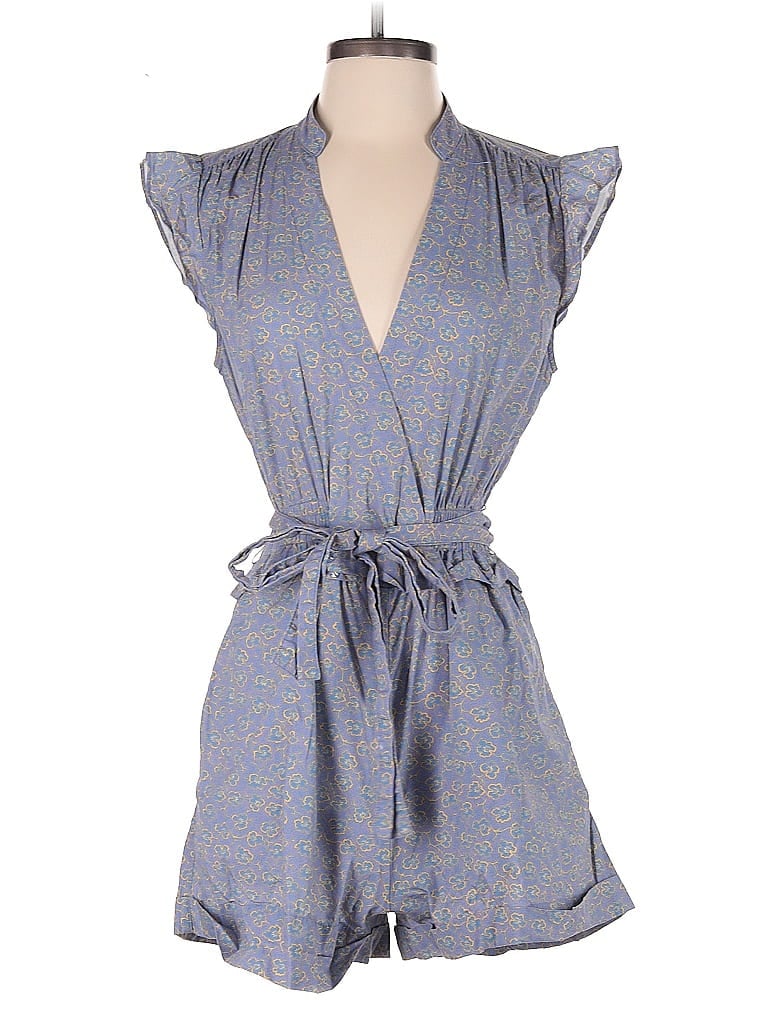 Pre-owned Derek Lam Romper In Blue