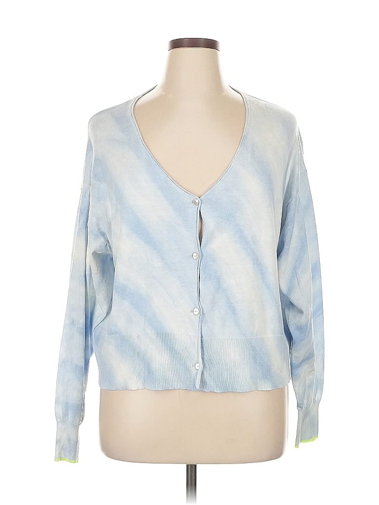 Click to view more detailed imagery on our partner's website Pre-owned Whisper Cardigan Sweater In Blue