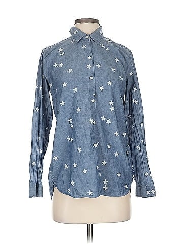 Gap Long Sleeve Button-Down Shirt (view 1)