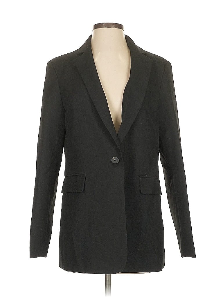 Pre-owned Unbranded Blazer Jacket In Black