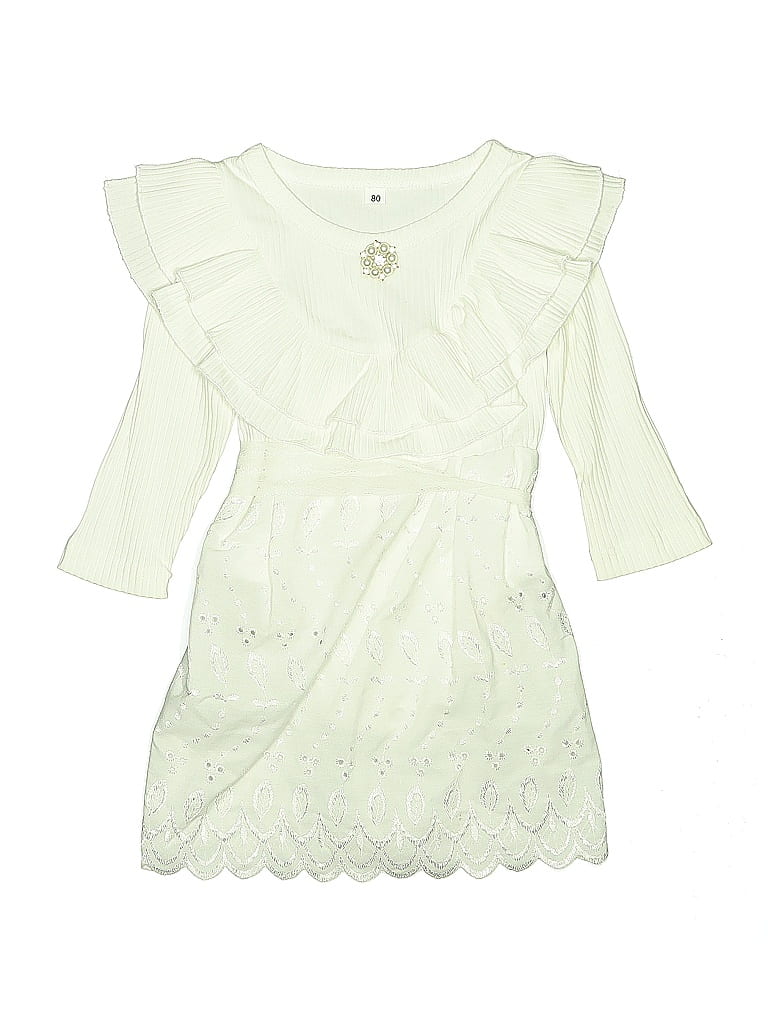 Pre-owned Unbranded Kids' Dress In White