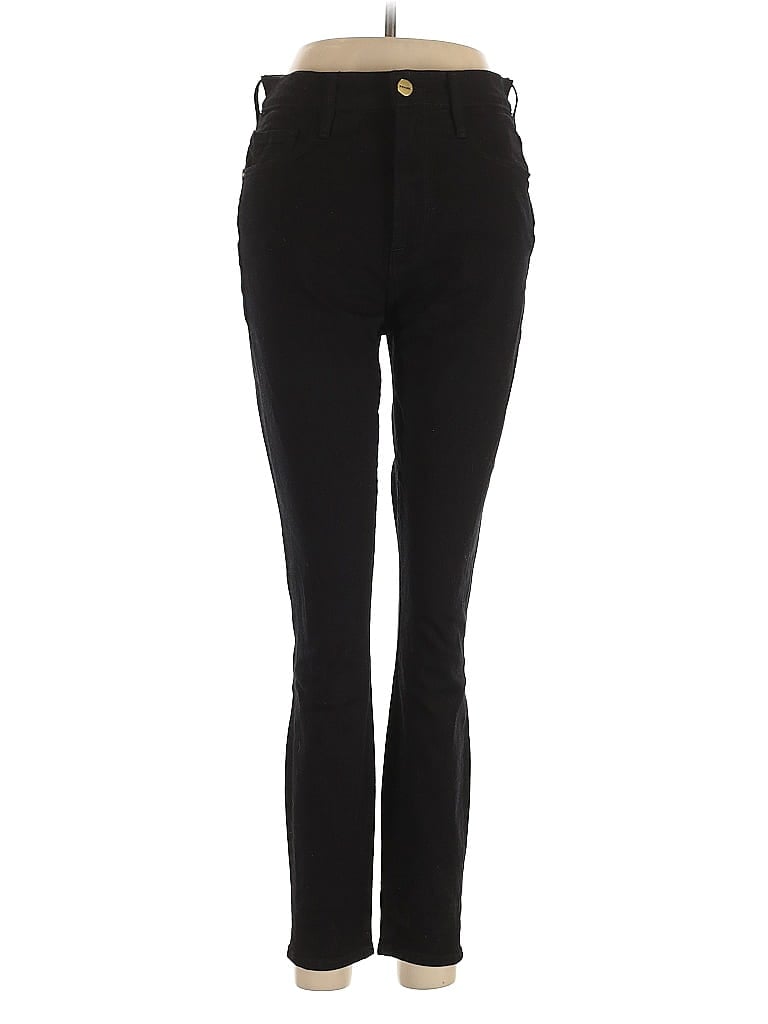 Pre-owned Frame Jeggings In Black