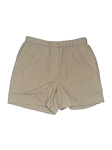 Theory Khaki Shorts (view 1)