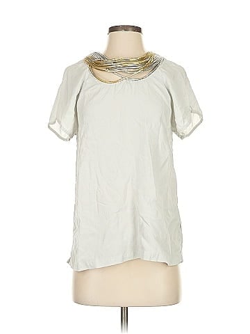 3.1 Phillip Lim Short Sleeve Silk Top (view 1)