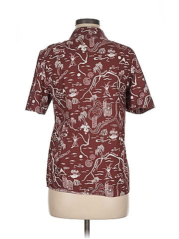 Unbranded Short Sleeve Button-Down Shirt (view 2)
