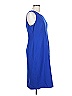 Le Suit Solid Blue Cocktail Dress Size 12 - photo 3