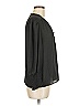 Aqua 100% Polyester Black 3/4 Sleeve Blouse Size M - photo 3