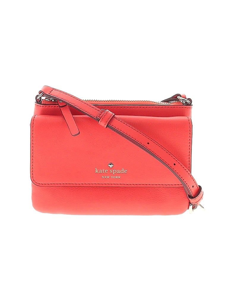Kate Spade New York Red Leather Crossbody Bag One size - photo 1