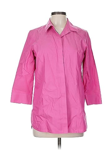 Foxcroft 3/4 Sleeve Button-Down Shirt (view 1)