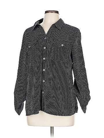 Notations Long Sleeve Button-Down Shirt (view 1)