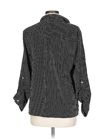 Notations Long Sleeve Button-Down Shirt (view 2)