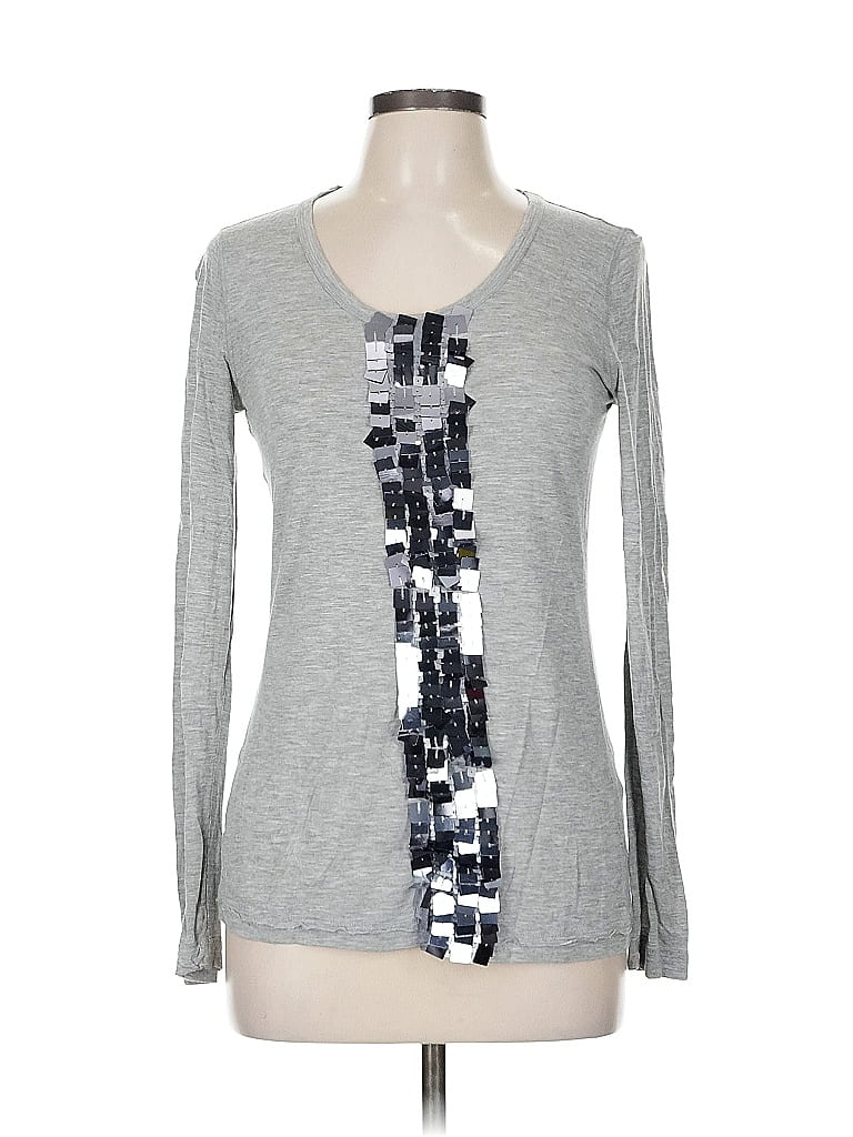 SIMPLY VERA VERA WANG Pre-owned Long Sleeve T-shirt In Silver