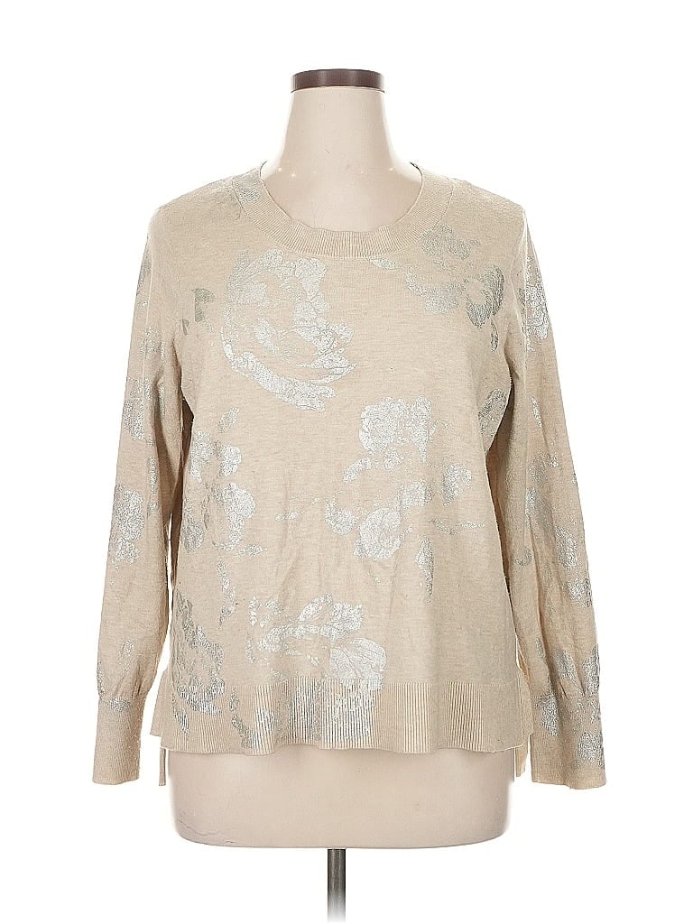 CUPIO Pre-owned Pullover Sweater In Brown