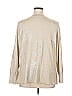 Cupio Floral Tan Pullover Sweater Size 1X - photo 2