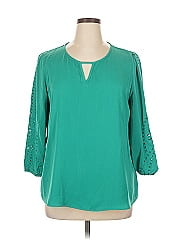 Market And Spruce 3/4 Sleeve Blouse