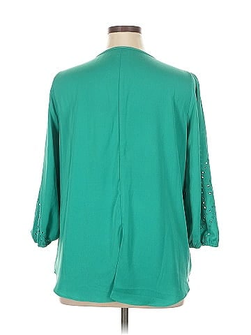 Market and Spruce 3/4 Sleeve Blouse (view 2)