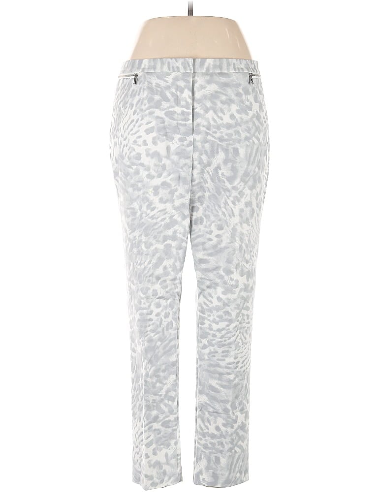 Pre-owned Calvin Klein Casual Pants In Silver